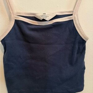 H&M Navy Blue Women's Top